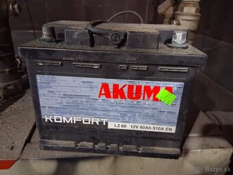 Predam autobateriu 60 ah - 2