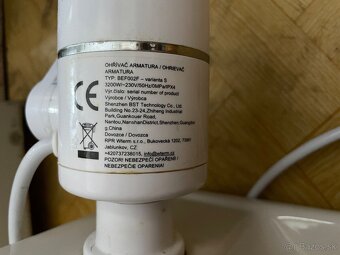 Umyvadlo + batéria s ohrevom vody - 2