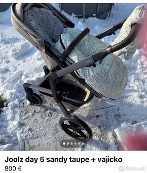 Joolz day 5 sandy taupe + vajicko cybex - 2