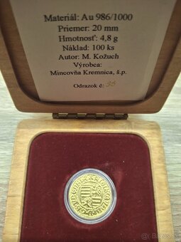 Zlata minca replika žigmund - 2