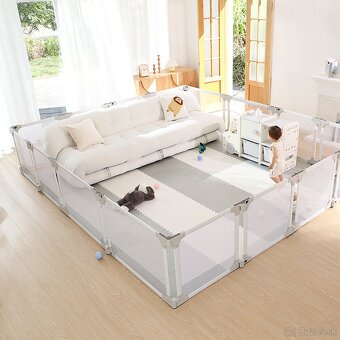 Bezpečnostná ohrádka MONKEY MUM 150x180 - 2