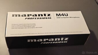 USB mikrofón Marantz Professional M4U - nový - 2