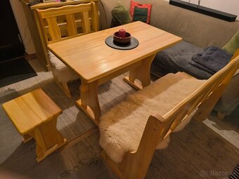 súprava lavica a stolík - 2