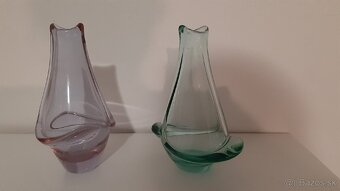 Vázy z citrínového skla - 2