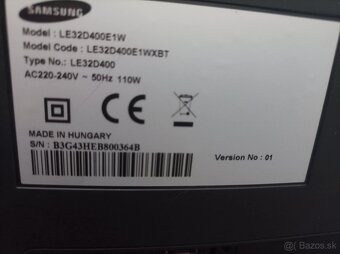 Samsung Tv 32" + Sedacia súprava - 2