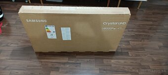 Samsung crystal uhd 43" 108cm - 2