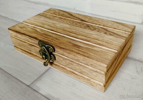 Krásny drevený motýlik - kompletný set - 2