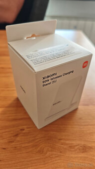 XIAOMI bezdrôtová nabíjačka - nová - 2