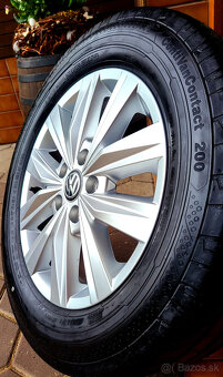 alu R17 5x120 orig. VW Crafter, pneu 235/60C, ako NOVÉ - 2