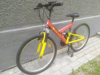 Detský celoodpružený bicykel Olpran 24" - 2