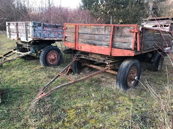 Vlečky za traktor - štvorkolesové - 2