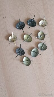 Odznak. Kokarda. Armáda. Dôstojník. ZSSR. Rusko. originál. - 2