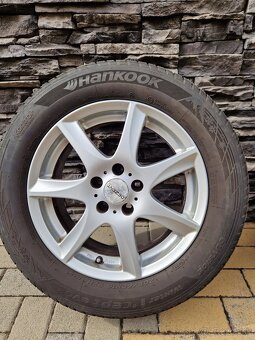 hlíníkové disky 5x105 16" pneu 205/60 r16 - 2