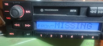 VW autorádio Beta - 2