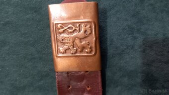 Vojenský opasok s prackou ČSR - 2