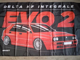 Lancia Delta EVO 2 dekorácia na stenu - 2