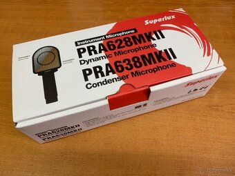 Nástrojový mic dynamický pre gitaru, basu… - 2