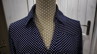 Dámska modrá blúzka - 2