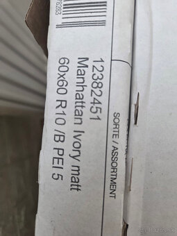 Dlazba Manhattan Ivory 60 x 60 - 2