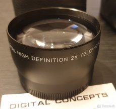 Predám japonské objektívy:TELE2X a Wide angle s Macro(55mm) - 2