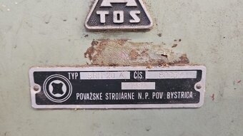 Bruska na plocho TOS BRH - 20 A - 2