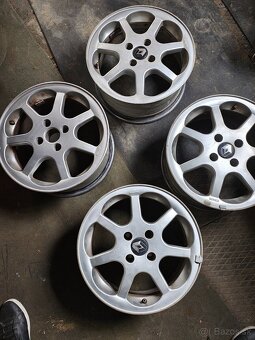 Predám 4x alu disky 4x100 r15 - 2