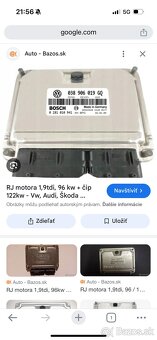Riadiaca jednotka golf 3 tdi a 96kw pd - 2