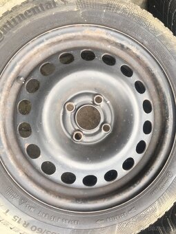 4ks plechové disky 185/60 R15 - 2