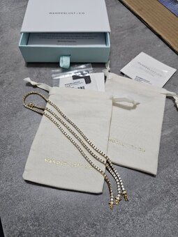 Tennis bracelet & tennis necklace set - 2