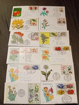 Známky FDC fauna a flora - 2