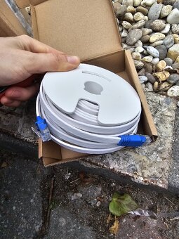 Bundle 7x nových plochých Cat5e 10m Ethernet káblov. - 2