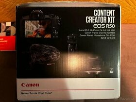Canon EOS R50 Content creator kit - 2