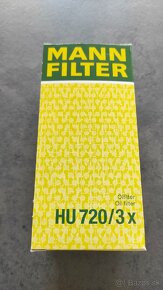 Olejový Filter MANN HU 720/3x, novy originál - 2