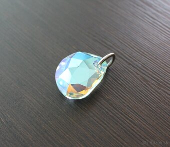 Prívesok Swarovski s úchytkou striebro 925 - 2