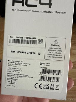Sena RC4 bluetooth ovládač - 2