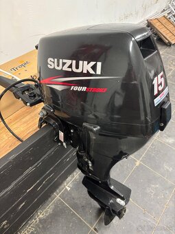 Suzuki DF15 4T, 15 HP, ako nový, video zo servisu - 2
