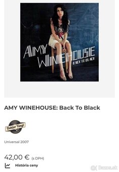 LP Amy Winehouse - 2