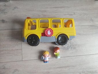 Fisher Price Little People Školský autobus, dve postavičky - 2