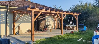 Pergoly, prístrešky, záhradné domčeky a ine veci na záhradu - 2