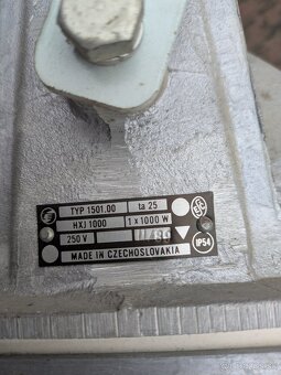 Halogénový reflektor 1000 W - 2