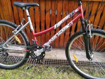 Predám dámsky horský bicykel KENZEL,Odpružený,26"kolesá,19 - 2