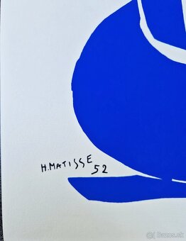 Henri Matisse - Modrý akt I (bez rámu) Serigrafia, fauvizmus - 2