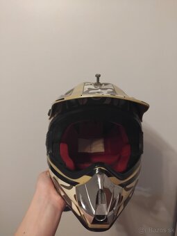 Motocrossova detska prilba a korytnacka - 2