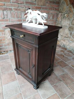 Starožitna skrinka, nočný stolík - 2