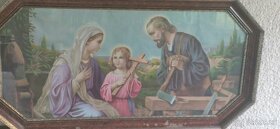 Staré obrazy s dušou - Ideálne na chalupu. - 2