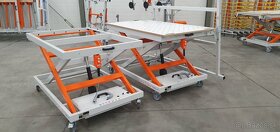 manipulačný vozík, nožnicový stôl, pracovný stôl - 2