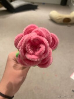 Kvety z chlpatého drôtiku - 2