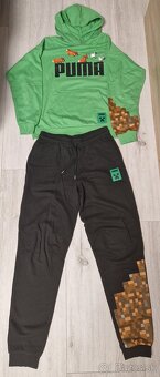 Teplák.komplet PUMA minecraft - limit .edicia 164 - 2