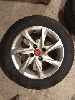 Sada alu disky AZOTE+ pneu 4ks - 2