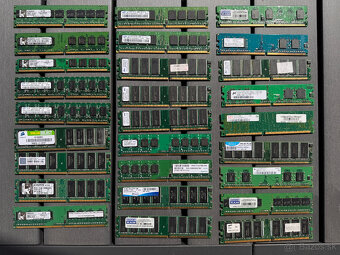 PC RAM pamäte: 256 MB, 512 MB, 1 GB a 2 GB - 2